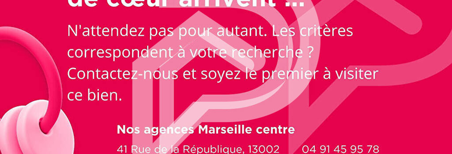 Appartement 1 Pièce 20 m² à louer à Marseille 6 (13006)