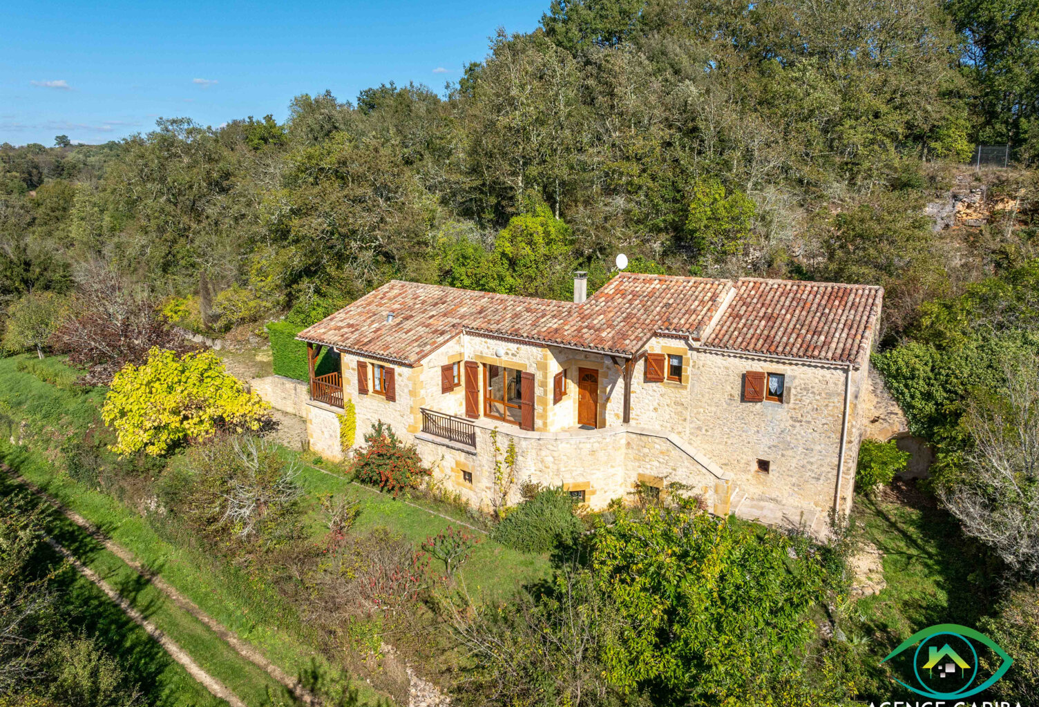 A LACAPELLE-BIRON  entre FUMEL, MONFLANQUIN et VILLEREAL, ma — photo 1