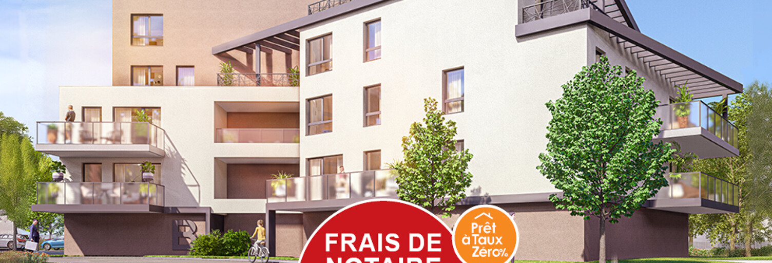 Appartement neuf T2, T3, T4 Pièce 43 à 77 m² à vendre à Haguenau (67500)