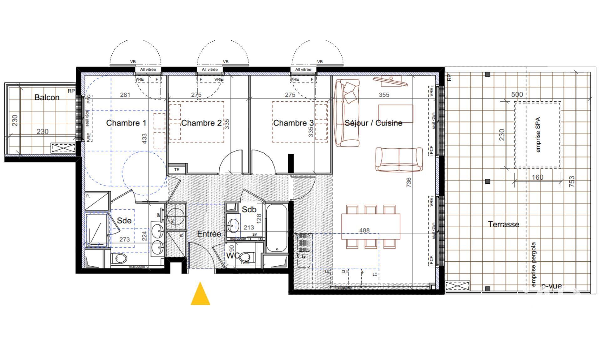 Vente Appartement 4 pièces - Photo 5