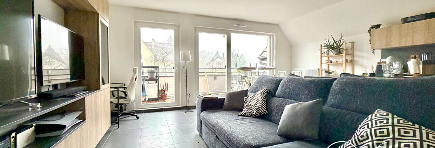 Appartement 3 Pièces 69 m² à vendre à Blaesheim (67113)