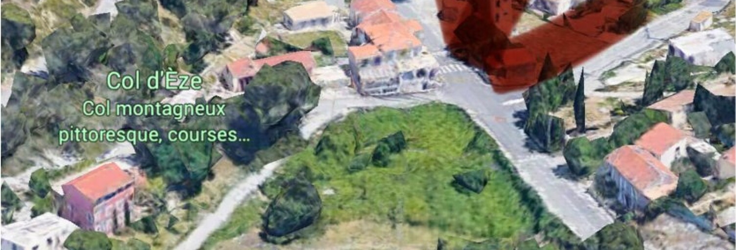 Terrain  1734 m² à vendre à Èze (06360)