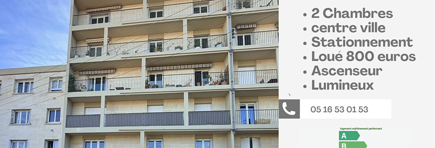 Appartement 3 Pièces 70 m² à vendre à Angoulême (16000)