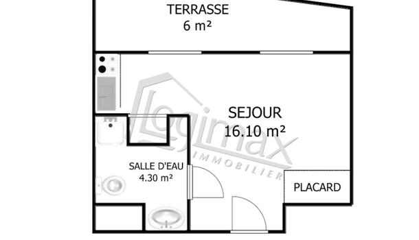 Appartement 1 pièces  à vendre Rochelle (La) 17000