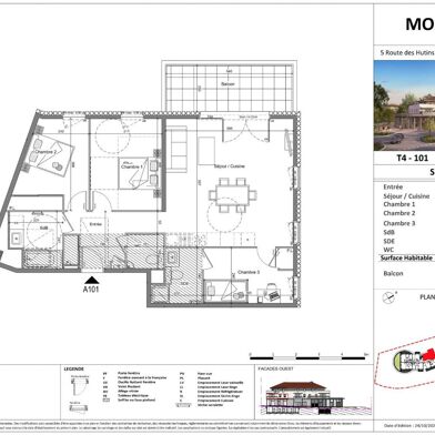 Appartement 4 pièces 449000 €