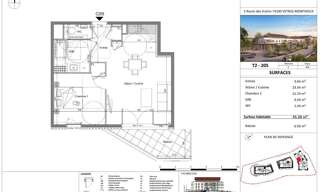 Appartement 2 Pièces 45 m² à vendre à Vétraz-Monthoux (74100)