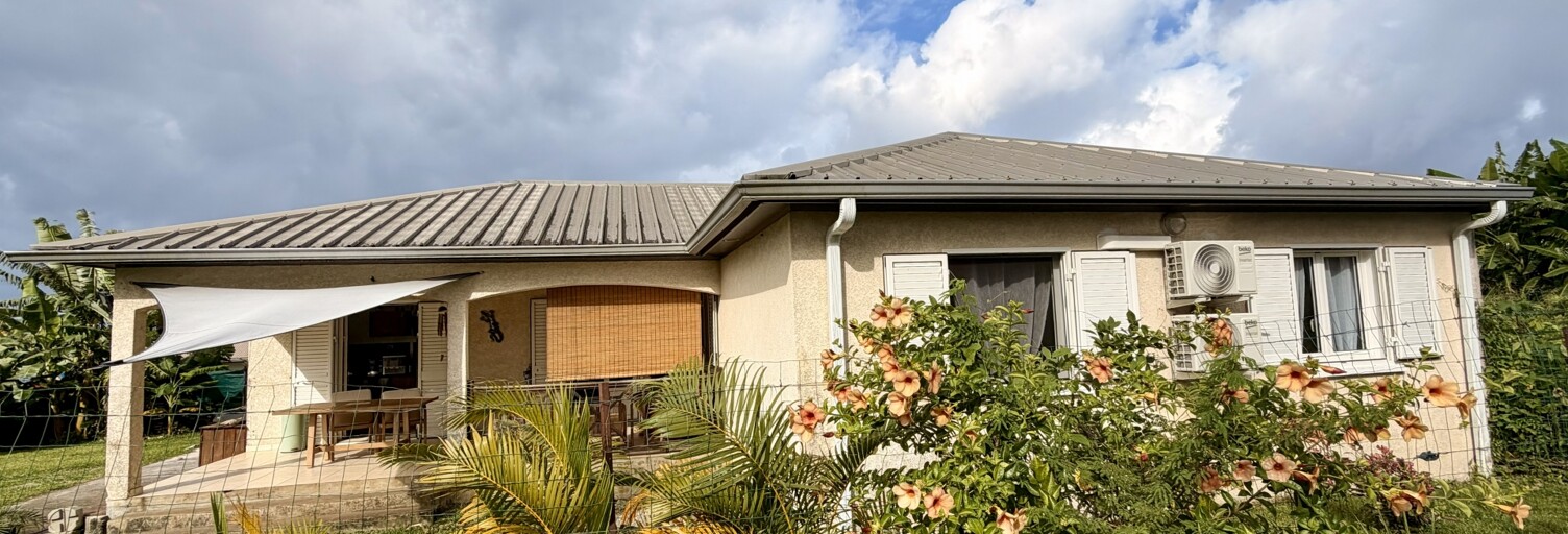 Maison 4 Pièces 97 m² à vendre à Saint-Benoît (97437)