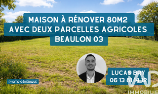 Maison 1 Pièce 80 m² à vendre à Beaulon (03230)
