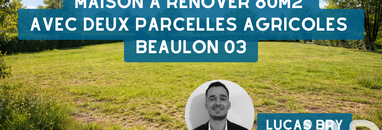 Maison 1 Pièce 80 m² à vendre à Beaulon (03230)