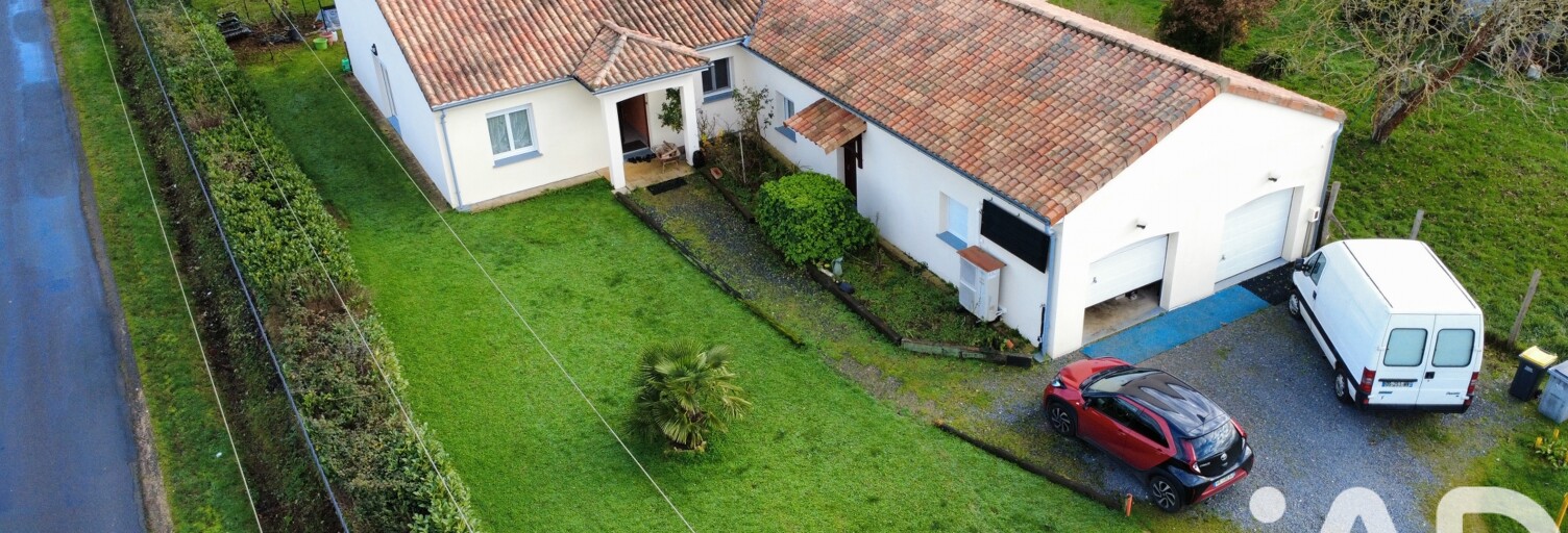 Maison 6 Pièces 188 m² à vendre à Nieuil-l'Espoir (86340)