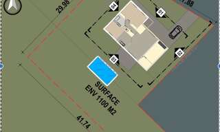 Terrain  1100 m² à vendre à Grayan-et-l'Hôpital (33590)