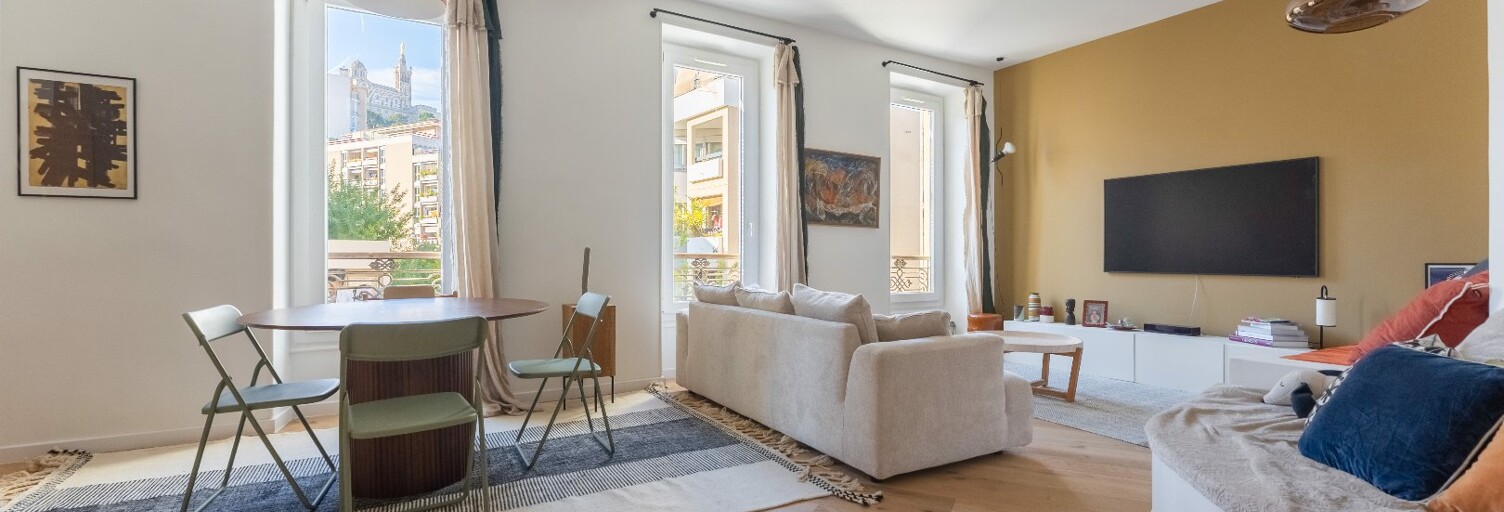 Appartement 4 Pièces 93 m² à vendre à Marseille 6 (13006)