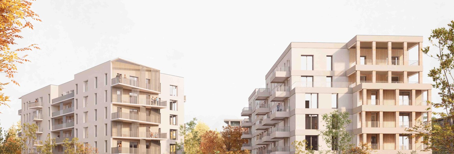 Appartement neuf T1, T2, T3, T4 Pièce 26 à 75 m² à vendre à Tours (37000)