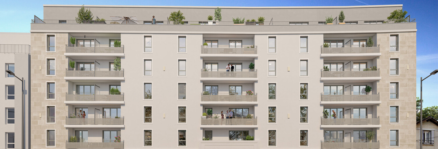 Appartement neuf T1, T2, T3, T4 Pièce 28 à 78 m² à vendre à Drancy (93700)