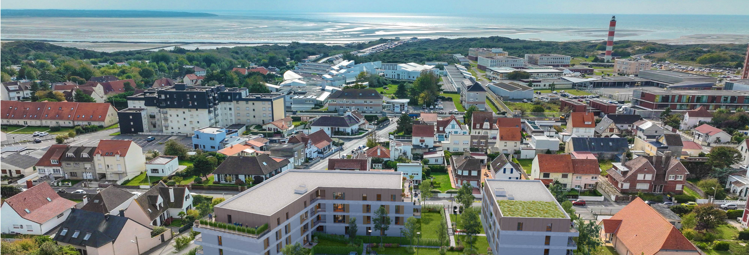 Appartement neuf T1, T2, T3, T4 Pièce 24 à 121 m² à vendre à Berck (62600)