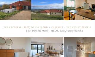 Maison 5 Pièces 165 m² à vendre à Saint-Denis-lès-Martel (46600)