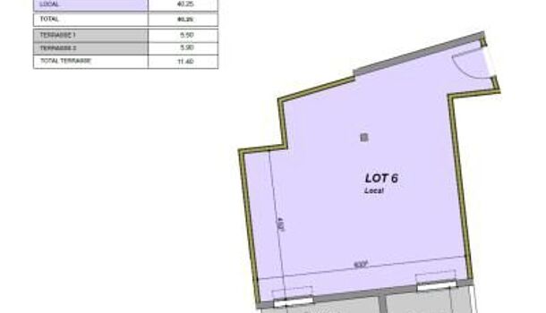 Local commercial  à vendre Bastelicaccia 20129