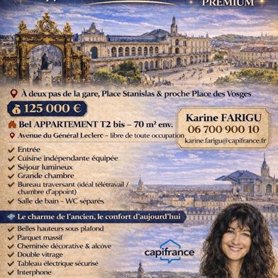 Appartement 3 pièces 125000 €