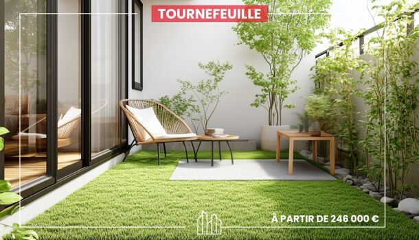 Appartement 2 pièces  à vendre Tournefeuille 31170