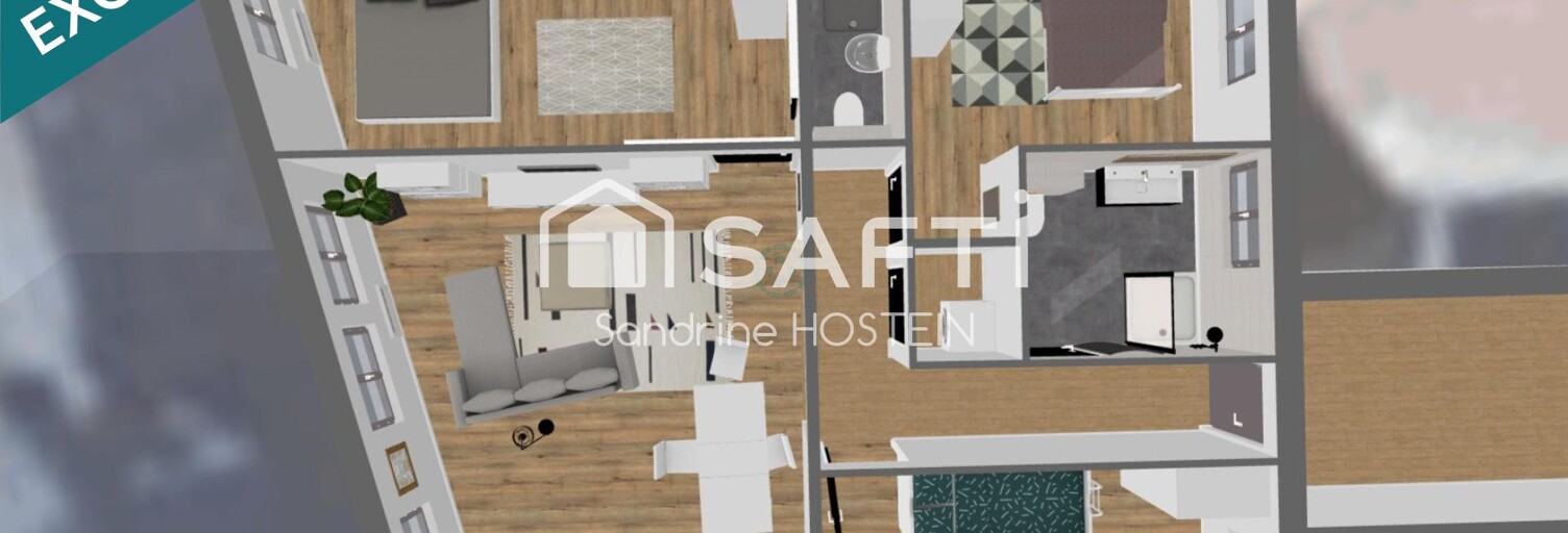 Appartement 5 Pièces 87 m² à vendre à Villerupt (54190)