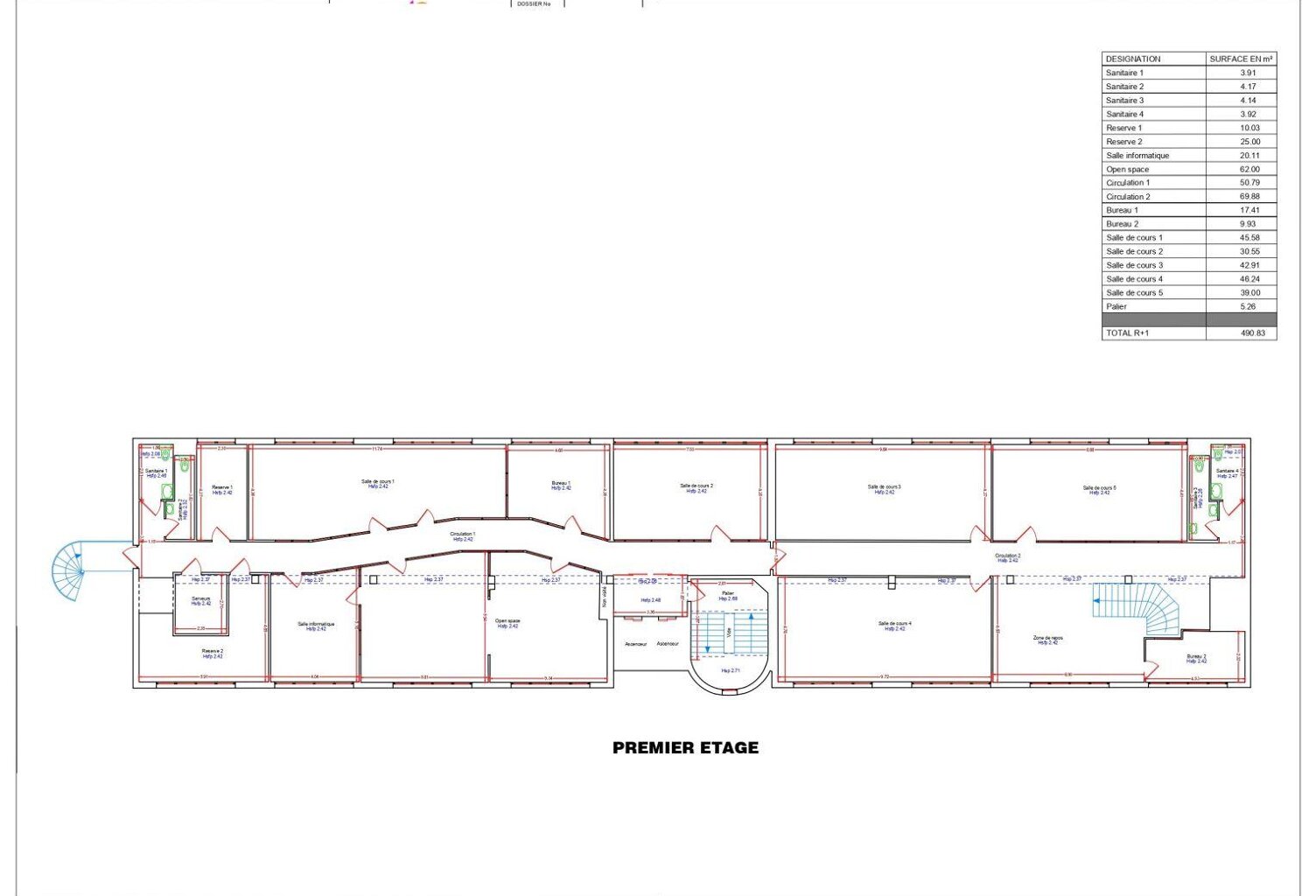Vente Murs commerciaux 1 507 m&sup2; — photo 1