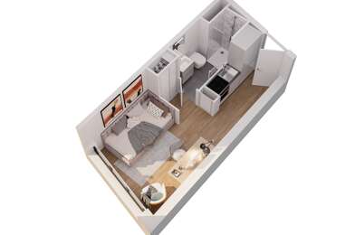 Appartement 1 pièces 122351 €