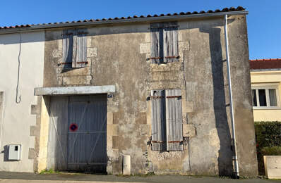 LUCON (85) QUARTIER HYPER RECHERCHE MARCHE COUVERT BATISSE EN PIERRES A RENOVER AVEC TERRAIN 1000M² — photo du bien