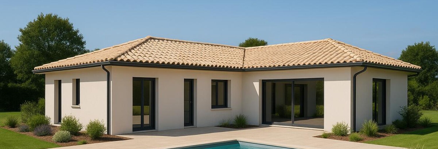 Maison 90 m² à construire La Lande-de-Fronsac (33240)