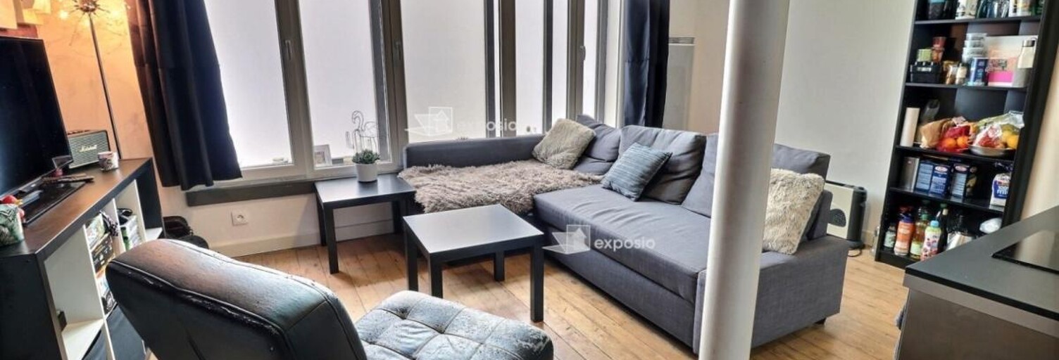 Appartement 1 Pièce 34 m² à louer à Lille (59000)