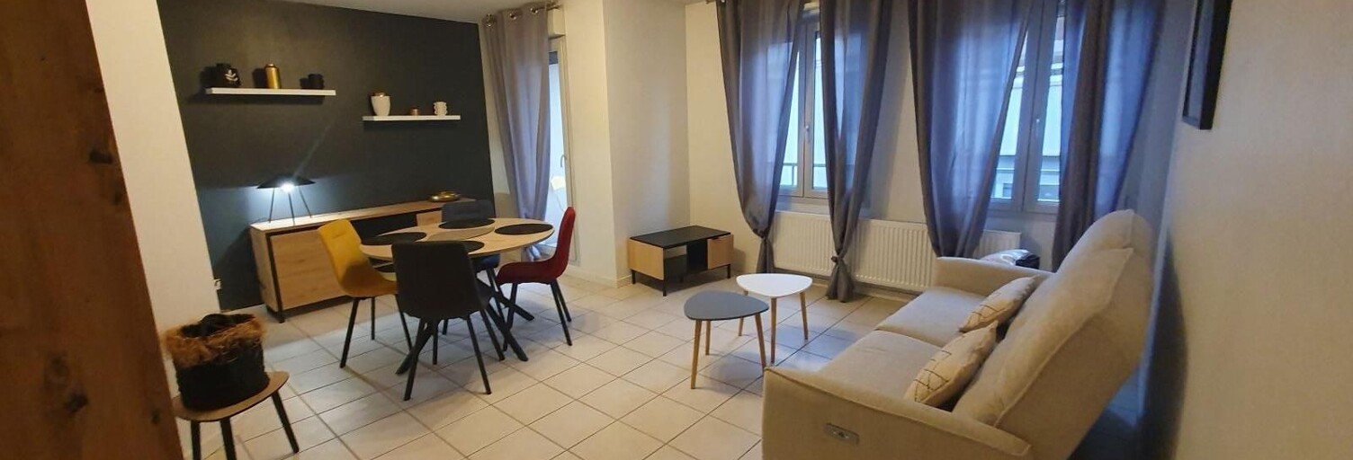 Appartement 2 Pièces 53 m² à louer à Villeurbanne (69100)