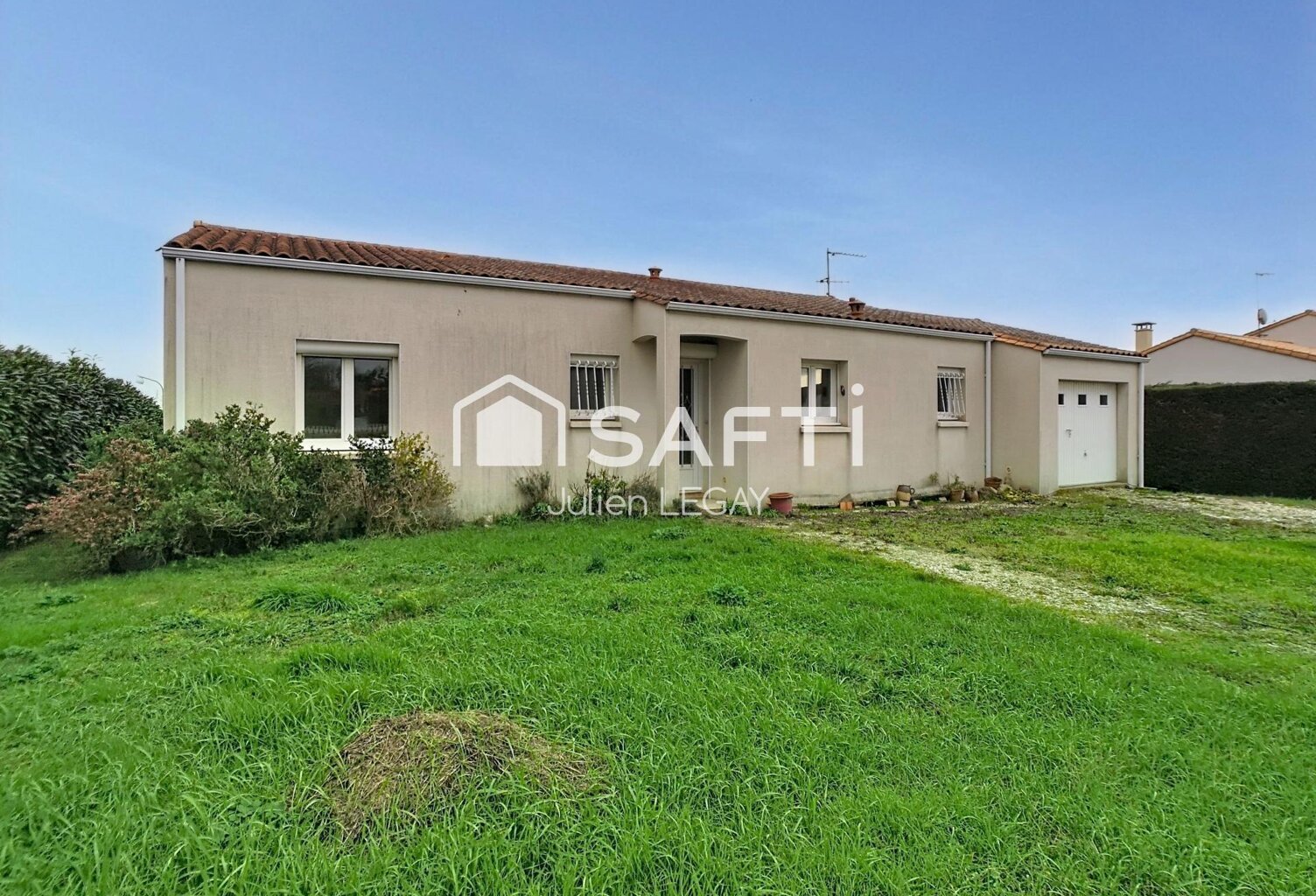 PAVILLON PLAIN PIED 3 CHAMBRES JARDIN GARAGE — photo 1