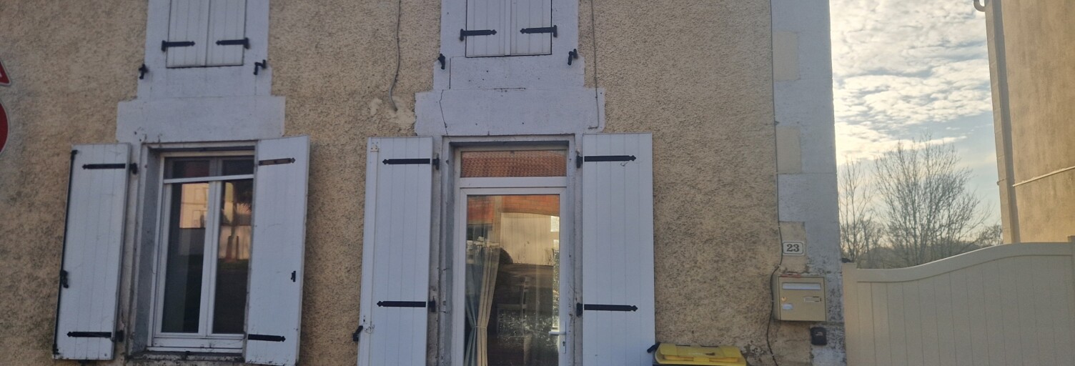 Maison 2 Pièces 55 m² à vendre à Chazelles (16380)