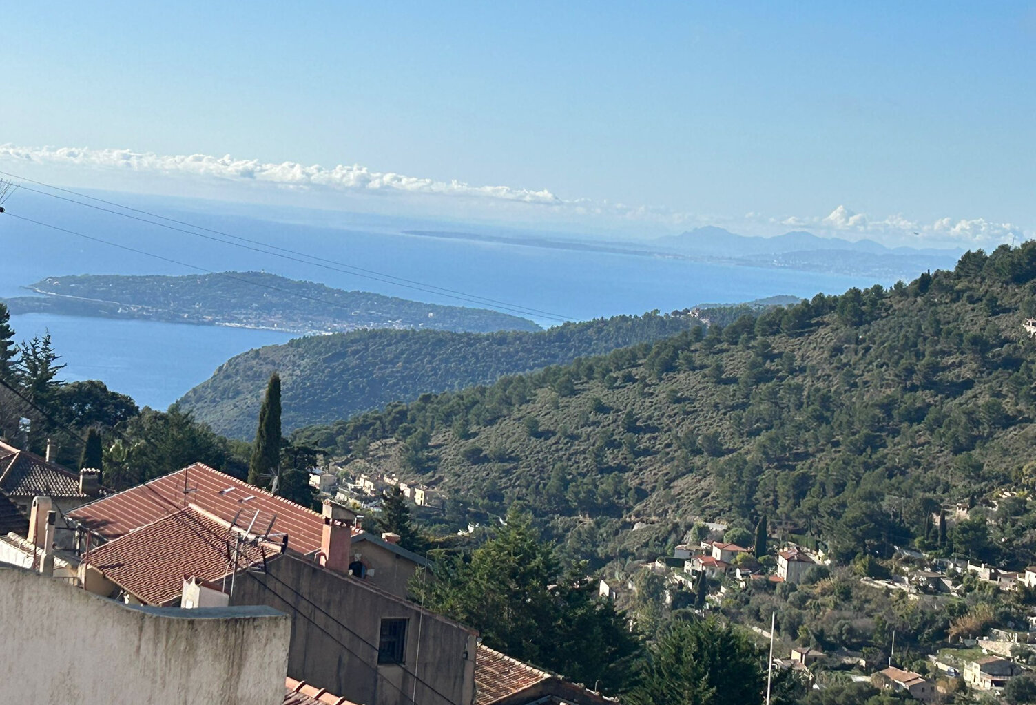 La Turbie   Superbe 3 pièces rénové avec vue mer et terrasse — photo 1