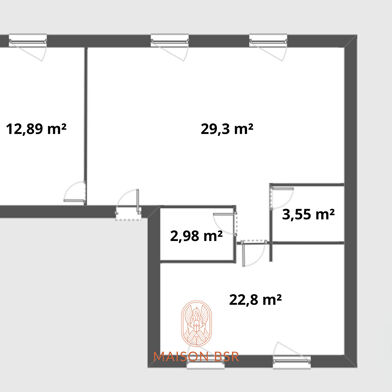 Appartement 3 pièces 235000 €