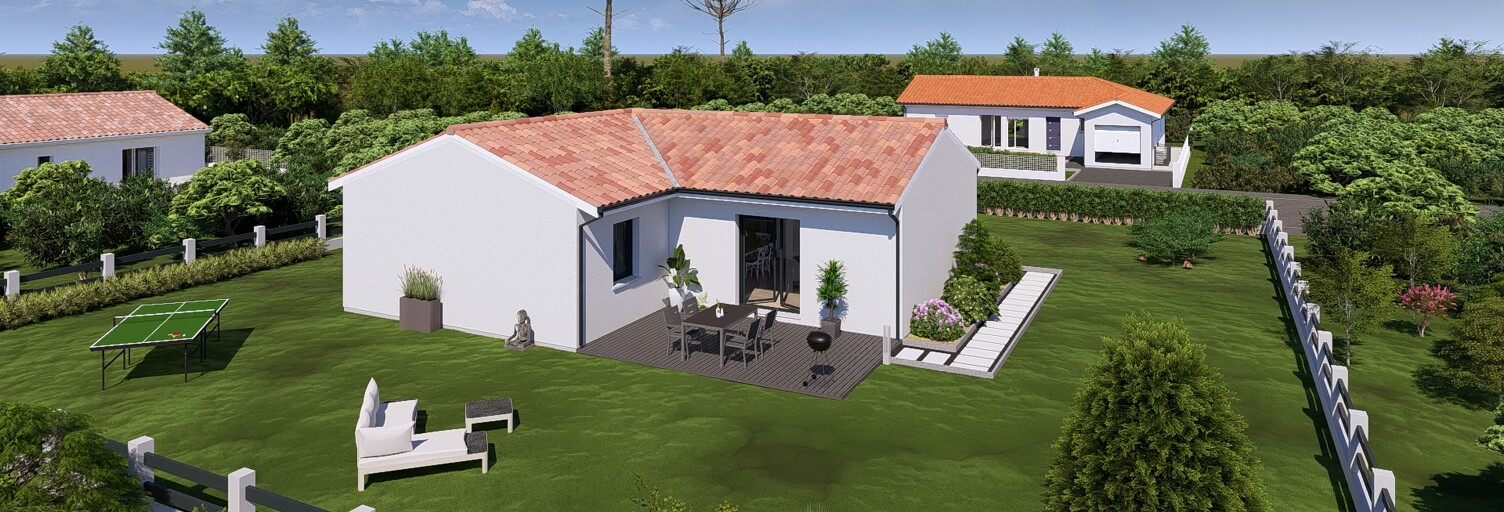 Maison 90 m² à construire Saint-Cricq-du-Gave (40300)