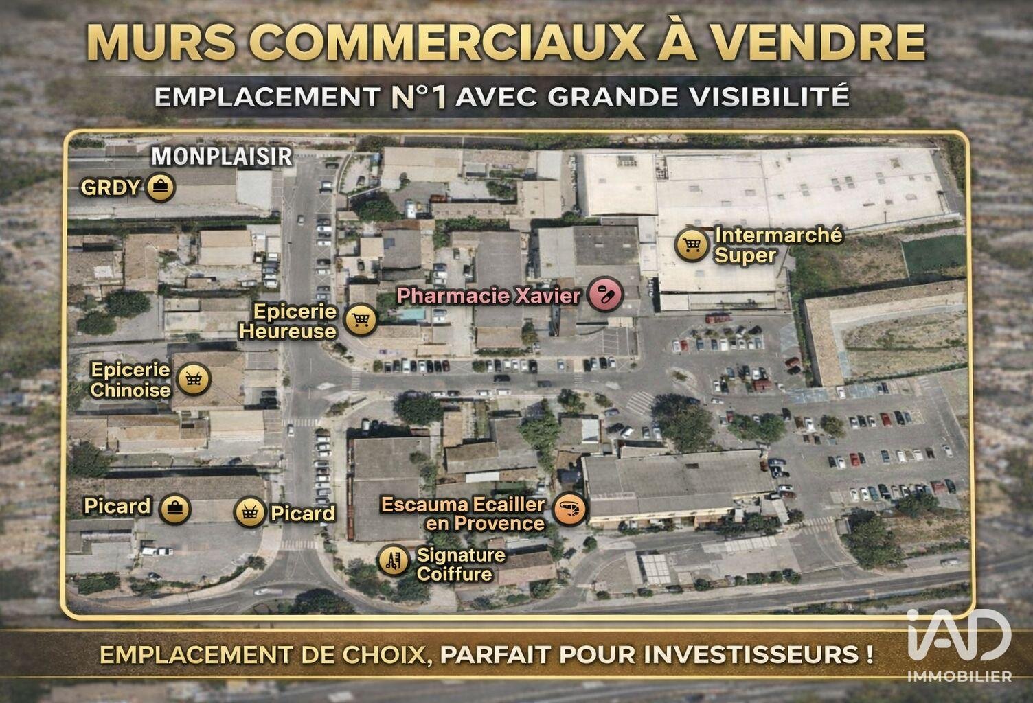 Vente Murs commerciaux 75 m&sup2; — photo 1