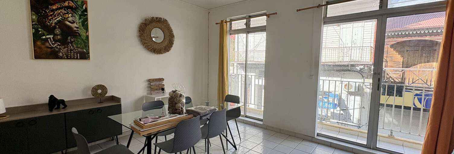 Appartement 3 Pièces 50 m² à louer à Pointe-à-Pitre (97110)