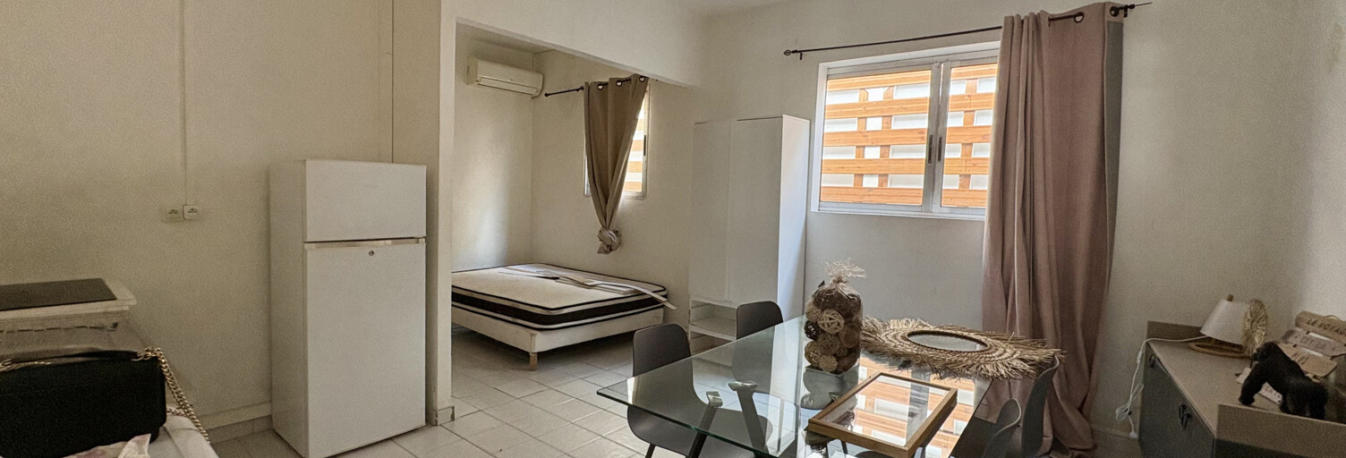 Appartement 1 Pièce 23 m² à louer à Pointe-à-Pitre (97110)