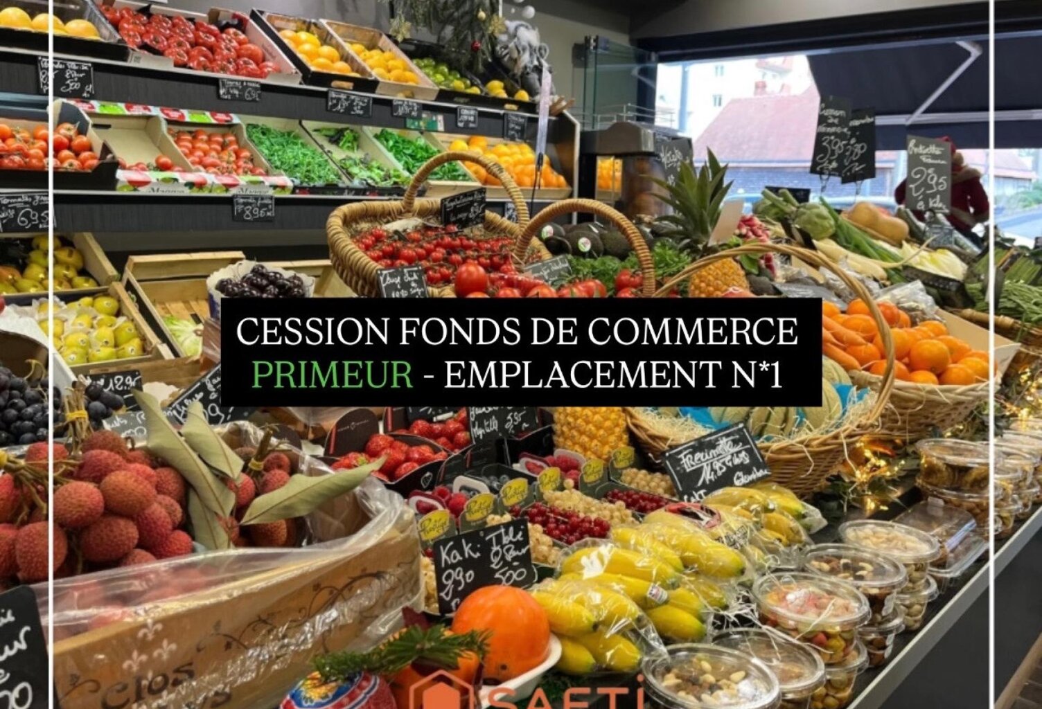 FONDS DE COMMERCE PRIMEUR — photo 1