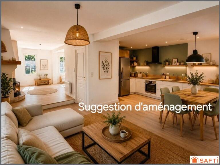 Toiture refaite, DPE C, 3 chambres — photo 1