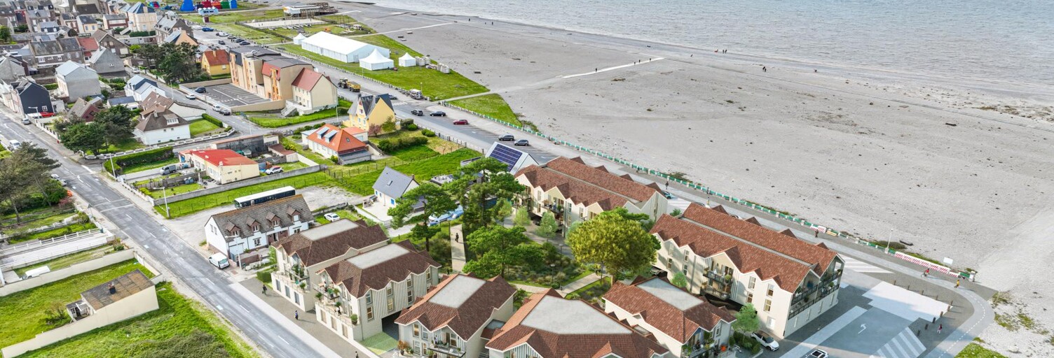 Appartement neuf T2, T3, T4 Pièce 38 à 69 m² à vendre à Cayeux-sur-Mer (80410)