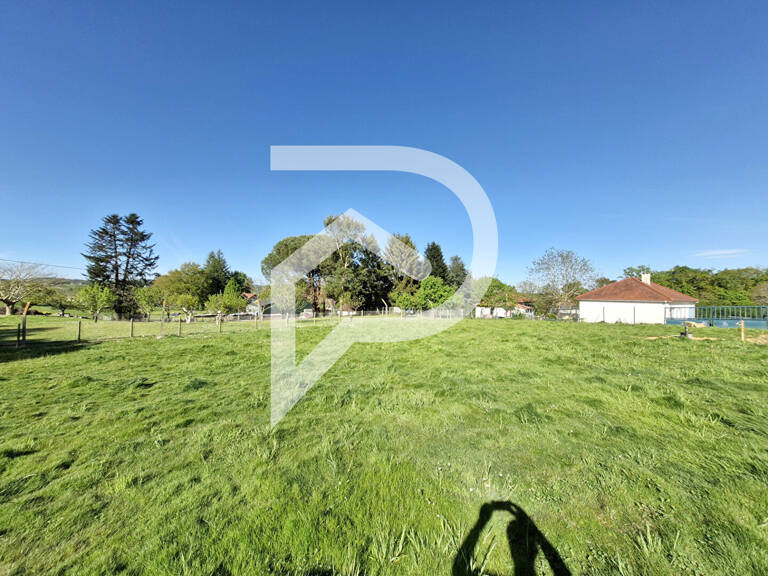 Terrain à bâtir viabilisé 1050 m² proche Orthez — photo 1