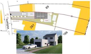 Terrain  550 m² à vendre à Haucourt-Moulaine (54860)