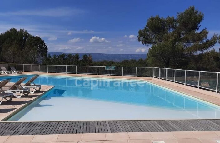 Domaine de Pont ROYAL entre CIEL & LUBERON  appartement  résidentiel soigné de 40 m2 dernier étage vue panoramique avec terrasse secteur et piscine — photo 4