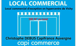 Commerce 3 Pièces 380 m² à louer à Vichy (03200)