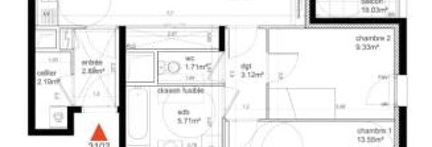 Appartement 3 Pièces 68 m² à louer à Évry-Courcouronnes (91000)