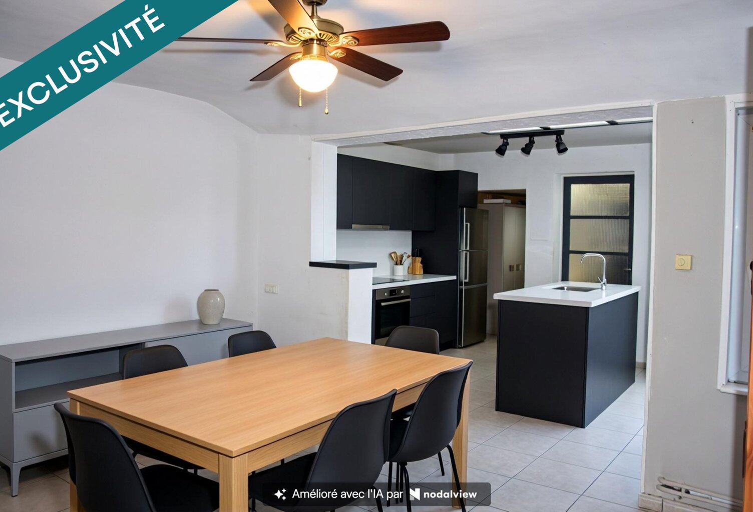 3 chbres + jardin + maison 90m2 — photo 1