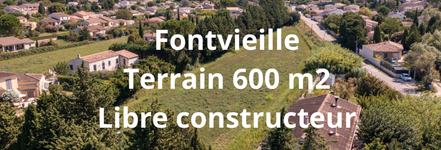 Terrain  600 m² à vendre à Fontvieille (13990)