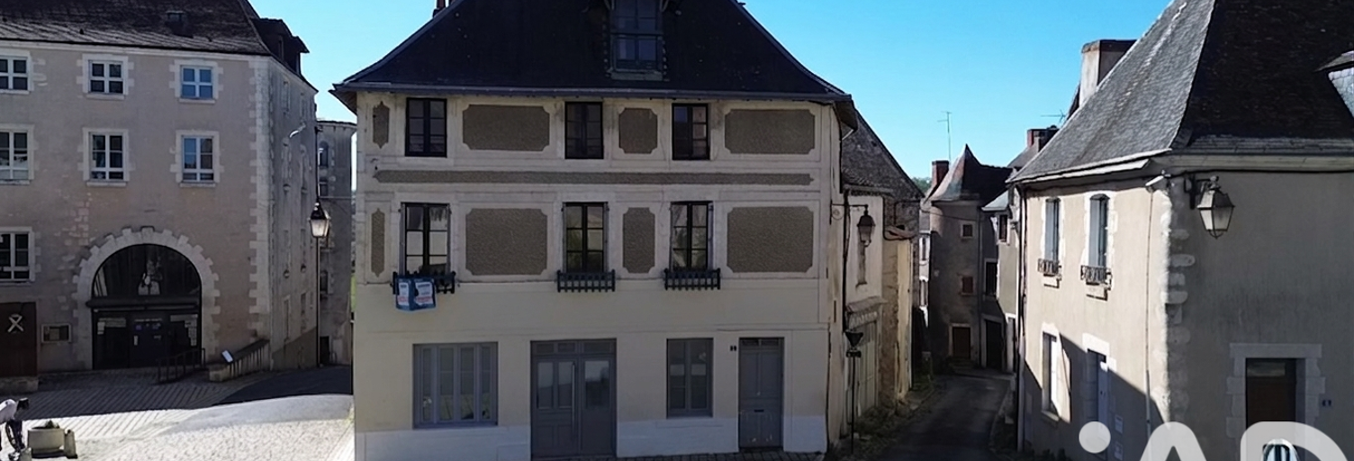 Maison 5 Pièces 111 m² à vendre à Saint-Gaultier (36800)