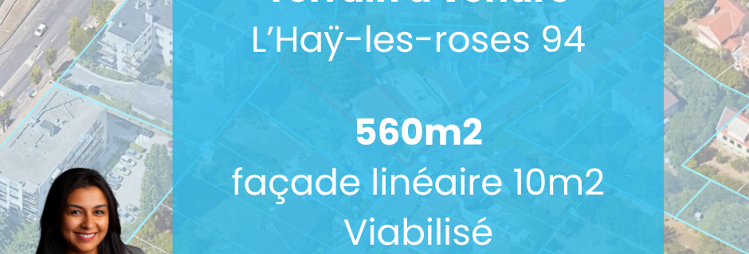 Terrain  560 m² à vendre à L'Haÿ-les-Roses (94240)